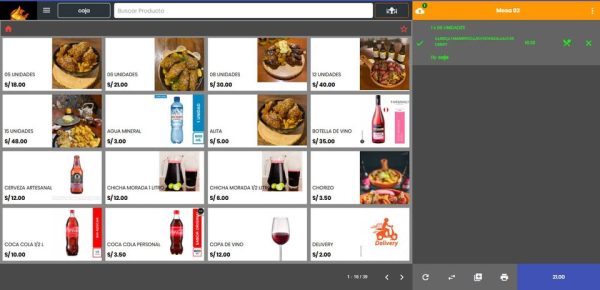 Sistema de Ventas para Restaurantes